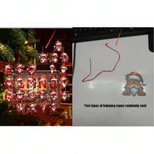 1pc Christmas 26 Alphabet Hanging Decorations - 2D Acrylic Alphabet Tree Hanging Christmas Decorations For Home & Office,Perfect For Holiday Parties & Gifts,Christmas Decrations(Please Remove The Film And Use It,Rope Color Random.)