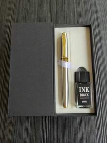 [Custom] Provide 1pc High Quality Custom, High-Quality Heavy Metal Feel, 0.5 Tip Steel Pen, With 1pc Gift Box Pocket Clip - Smooth Writing, Refillable Medium Nib, Comes With 2pcs Refills, Elegant Gift Box, Personalized Business Gift - Unique, Thoughtful Pen Gift Set For Coworkers, Friends, Family, Christmas, Back To School, Graduation, Father's Day, Thanksgiving, Valentine's Day, Mother's Day, Teacher's Day - Multicolor - View 78