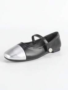 French Style Mary Jane Flats, New Autumn Shallow Leather Shoes For Women