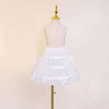 تنورة صيفية جديدة بتنورة داخلية للأطفال والرضع، ملابس عيد الميلاد وحفلات الأميرات - متعدد الألوان - مشاهدة 1