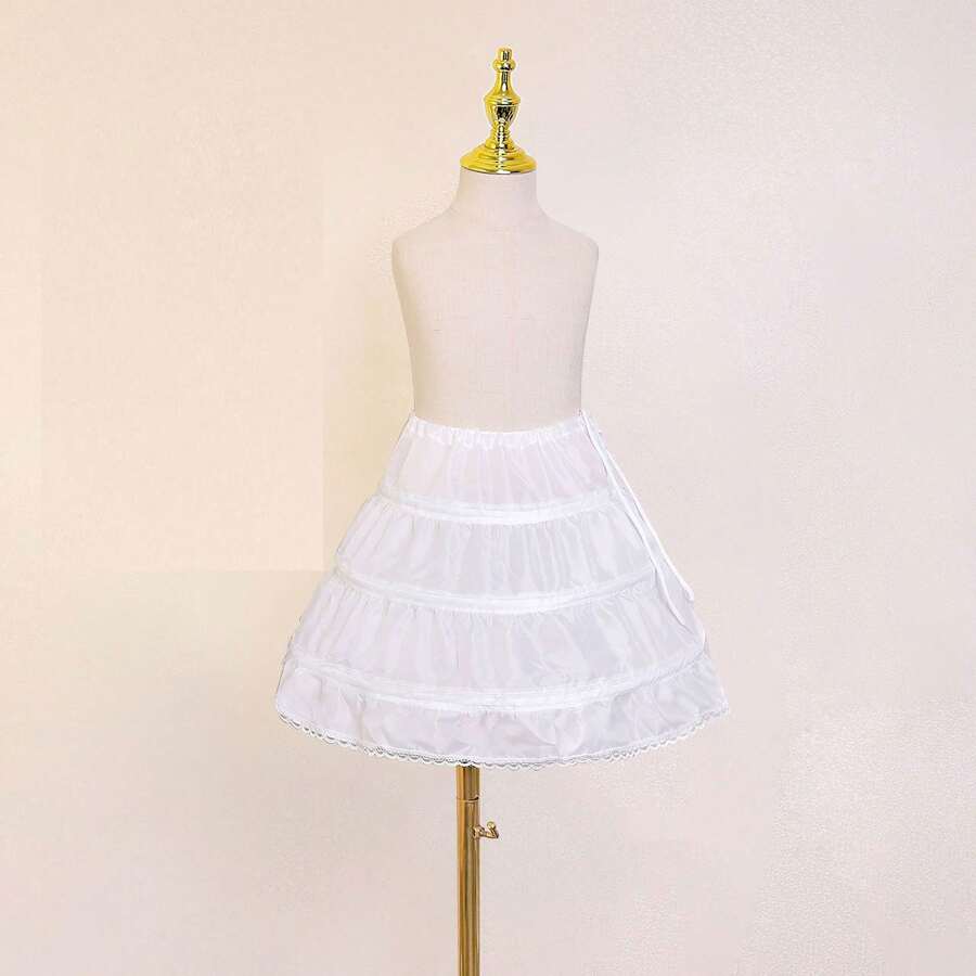 تنورة صيفية جديدة بتنورة داخلية للأطفال والرضع، ملابس عيد الميلاد وحفلات الأميرات - متعدد الألوان - مشاهدة 1