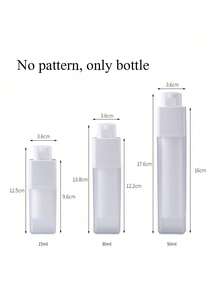 Bow Tie Pattern Vacuum Pump & Rotation Cream Container,Double-Layer Thickened Square Lotion Bottle,Clear Airless Cosmetic Cream Pump Bottle Travel Size Dispenser Makeup Container,For Holiday Beach,Bathroom Collection,Bedroom Collection,Large Capacity - Multicolor - View 10