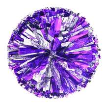 1pc Cheerleading Pom Poms With Handle Cheer Balls, Women Girls Hand Dance Mutipulcolor Pompoms For Club Sports Events Dancing Party Club, Cheerleader Team Performance, Competition Cheerleading Cheering Ball Club Sport Supplies Cheerleader Pompoms, Cheerleading Accessories - Multicolor - View 10