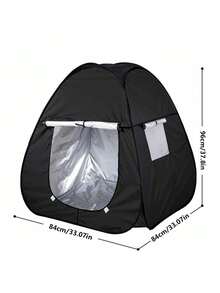 Namiot dziecięcy, sensoryczny, wyposażony w szybko rozkładany mechanizm i solidną konstrukcję zapewniającą cień – spokojne schronienie zaprojektowane dla dzieci z autyzmem, ADHD i SPD – przenośny namiot sensoryczny z panelem zacieniającym i solidną ramą do spania