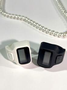 1pc Portable Mini Ring Tally Counter, Compact & Elegant Design, Suitable For Knitting, Prayer (Tasbih), Sports, Games & Other Counting Purposes