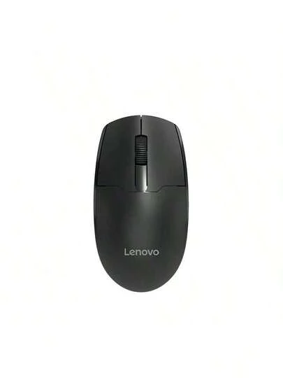 Lenovo N210 Portable Wireless Mouse With A Slim Design For Easy Portability, Low Power Consumption, Automatic Sleep Mode, Precise Sensor, Anti-Slip Scroll Wheel, And Plug-And-Play Stable Connection.