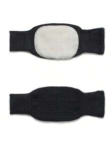 1双羊绒羊毛护膝冬季保暖护膝袖腿套麻花针织及膝袜夏季空调护膝防寒套