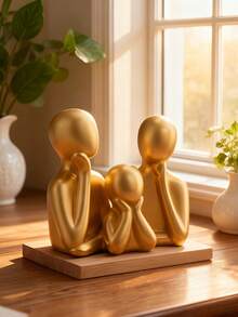 1pc Polyresin Decoration Craft, Creative Figure Design Decoration Object For Home Best,Used For Home Desktop Decoration, Gifts For Classmates, Friends, And Family, Birthday Gifts,Resin Decorative Crafts, The Best Object For Creative People To Design Home Decoration, Are Used For Home Desktop Decorations, Gifts For Classmates, Friends And Family, And Birthday Gifts.Room Decor,