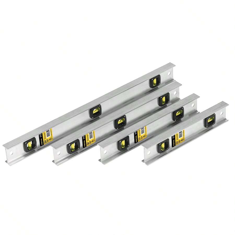 Nivel de 30cm, 36cm Y 45cm con cuerpo de Aluminio, Pretul - Gris - Ver 1