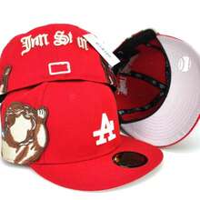Gorra de béisbol bordada de tamaño masculino muñeca ángel gorra deportiva de hip - hop casual conjunta - C - Ver 5