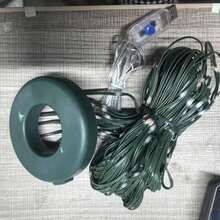 1 Stück 320 LED warmweiß/bunt/weiß wasserdichte Kupferdraht Rundvorhang Lichterkette, USB betrieben, 8 Beleuchtungsmodi, geeignet für Hof, Terrasse, Garten, Hochzeit, Weihnachtsbaum, Wand, Party, Thanksgiving Dekoration