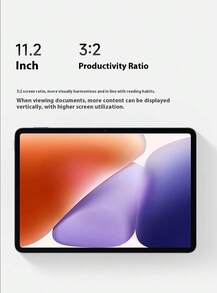 Xiaomi Pad 7 11.2" 3.2K Ultra HD 144Hz High Refresh Rate Flagship Display, 3rd Gen Snapdragon 7+ SoC, Android Tablet, Horizon Blue, 8GB+256GB, Standard Edition, USB Type-C - Blue - View 4