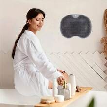 1pc SoftBreeze Silicone Foot Scrubber With Suction Cup, Hypoallergenic Non-Slip Deep Cleansing Foot Massager For Shower, Unscented Manual Exfoliating Foot Brush For Home Bathroom Use