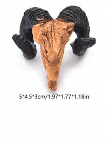 1pc Aquarium Decor Resin Dinosaur Skull, Reptile, Spider, Lizard, Snake Ornament For Fish Tank Landscaping (Small/Large)