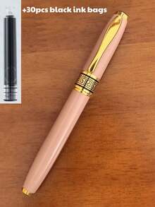 [Custom] Provide 1pc High Quality Custom, High-Quality Heavy Metal Feel, 0.5 Tip Steel Pen, With 1pc Gift Box Pocket Clip - Smooth Writing, Refillable Medium Nib, Comes With 2pcs Refills, Elegant Gift Box, Personalized Business Gift - Unique, Thoughtful Pen Gift Set For Coworkers, Friends, Family, Christmas, Back To School, Graduation, Father's Day, Thanksgiving, Valentine's Day, Mother's Day, Teacher's Day - Multicolor - View 40