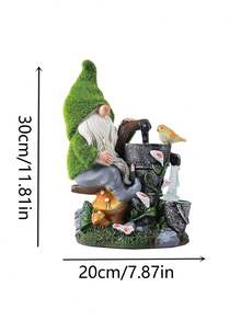 1PC Christmas Room Decor, Home Decor Cartoon Garden Gnome Decor Wall Sticker Faceless Old Man Window Sticker