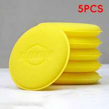 10pcs/5pcs Polishing Sponge Wax Applicator Pads, Foam Wax Pads For Car Polishing Machine Cleaning, Car Detailing Accessories
