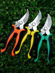 1pc Multi-Functional Pruning Shears, Garden Fruit Tree Pruning Scissors, Multi-Color - Multicolor - View 3