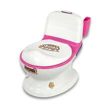 Bañito Entrenador Con Sonido Y Luz Led Angelin Baby Is-01 F - Rosa - Ver 2