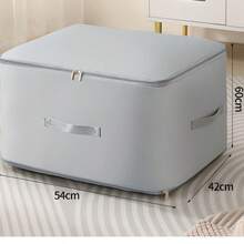 1 Thickened Twill Down Jacket & Quilt Storage Bag, Large-Capacity Compression Storage Bag, Clothing & Quilt Organizer Bag, Home Storage & Moving Bag. It Symbolizes The Space Saving Of Seasonal Storage, The Dust-Proof And Moisture-Proof Protection Of Clothing And Quilts, And The Convenience And Orderliness Of Moving Storage.