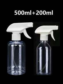 1/2/5件，30/200/500毫升按压式高压喷雾瓶喷雾壶，化妆品水容器 - 用于园艺、清洁和浇水的细雾喷雾器 - 塑料扳机喷雾器，喷雾瓶透明空化妆品喷雾瓶可重复使用水雾喷雾瓶 - 無色 - 查看 15