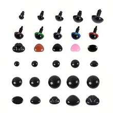 752 st säkerhetsögon och näsor, lämpliga för virkade säkerhetsögon med brickor, gör-det-själv-plyschtillverkningsset