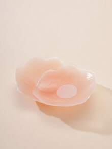 10pcs Flower Liquid Silicone Reusable Invisible Nipple Cover, Waterproof Chest Flap - Multicolor - View 10