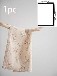 1/4/6pcs Vintage Floral Napkins, Suitable For Wedding, Party, Restaurant Decor, Christmas, Thanksgiving, Daily Use, Gatherings