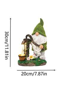 1PC Christmas Room Decor, Home Decor Cartoon Garden Gnome Decor Wall Sticker Faceless Old Man Window Sticker