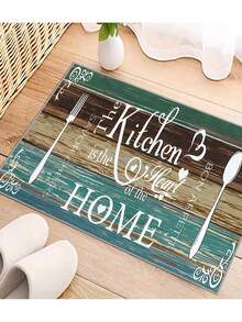 Zestaw 1/2/3 zmywalnych dywaników kuchennych w stylu boho, antypoślizgowa wycieraczka z poliestru z podkładem TPR, miękki aksamitny dywanik kuchenny – idealny do kuchni, pralni i korytarza