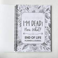 1 Pc MY FINAL WISHES, Butterfly End Of Life Planner, Final Arrangements When I Leave, Beneficiary Information, Funeral Planning Preparation Workbook (5.5 X 8.3 Inch)