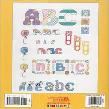 Leisure Arts-Alphabets For Baby - White - View 6