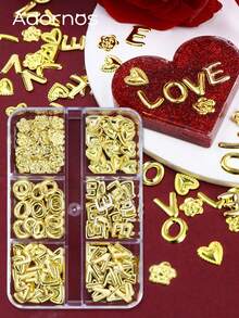 Molde de resina para el Día de San Valentín con relleno de corazón, mariposa, flores de rosa, remaches metálicos, lentejuelas brillantes y rellenos para hacer llaveros DIY