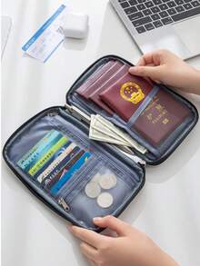 Travel Passport Wallet, Family Passport Holder, Storage Bag, Travel Document Organizer, Travel Accessories Card Holder.