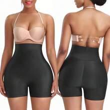 Butt Lifting And Enhancement Panties Shorts With Butt Padding, High Waist Shaping - Negro - Ver 4