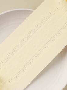 1双女婴公主心形镂空网眼透气舒适连裤袜，适合日常生活或聚会穿着 - 彩色 - 查看 3