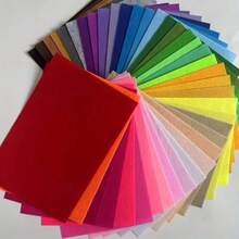 5/10 件彩色无纺布手工 DIY 幼儿园手工布剪纸布编织布彩色毛毡 22 片混色涤纶毛毡用于工艺品
