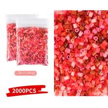 1000/2000/5000 hạt nhựa nhỏ 2.6mm, hạt ghép hình pixel, hạt sắt nung chảy, hạt trang trí DIY chất lượng cao, quà tặng thủ công. - Đậu - Xem 28