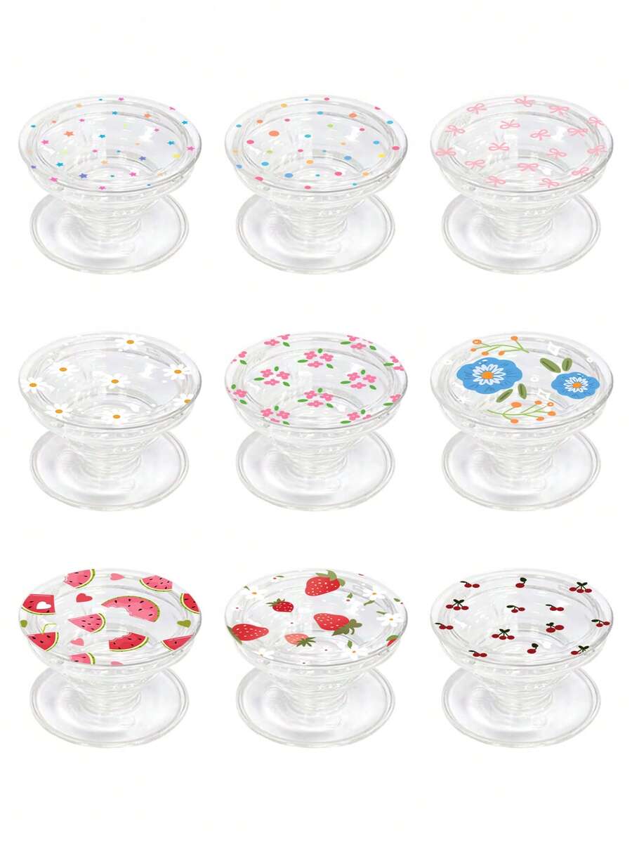 兼容 、Android 手机，生日礼物，家人，朋友手机支架 - 彩色 - 查看 1