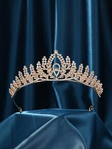 Women & Girls Crown Headpiece - Bridal, Wedding, Prom, Birthday & Christmas Crown Gift