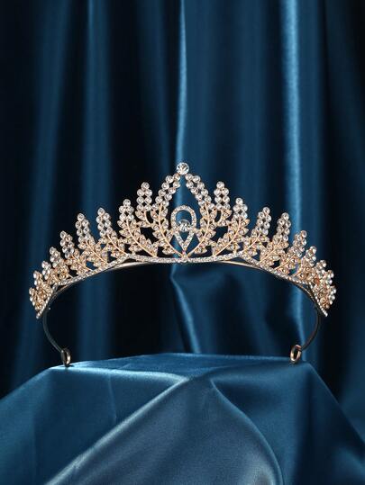 Kronhuvudbonad för kvinnor och flickor - Brud-, bröllops-, bal-, födelsedags- och julklapp
