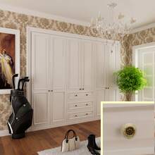 Vibrant Leopard Ceramic Round Cabinet Knob - Durable Single Hole Pull With Easy-To-Install Hardware For Wardrobes, Drawers, Wine Coolers - Stylish Vanity Handle (Available In A Variety Of Colors)