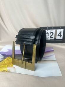 美式复古高腰宽腰带，适合女士，复古风格束腰设计，可搭配连衣裙、外套、休闲时尚朋克嘻哈配饰，夏季、秋季、万圣节