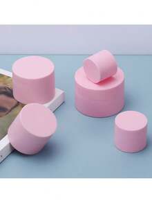 2 قطعة/مجموعة وعاء مكياج فارغ سعة 15-50 جرام، حاويات صغيرة قابلة لإعادة التعبئة، أوعية بلاستيكية بغطاء دائري للكريمات والسفر - متعدد الألوان - مشاهدة 8