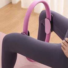 Kit Pilates Bettermes Kit De Pilates En Casa Better Me Equipo PortáTil De Pilate con Anillo y Pelota de Pilate Extractor Banda de Resistencia y Calcetines Antideslizantes - Rosa - Ver 4