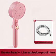 1 Set Adjustable 5 Mode Handheld Shower Head, Shower Hose, Shower Holder, Bathroom Shower Combo, Luxury Bathing Experience Bathroom Accessories Bathroom Tools - Multicolor - View 17