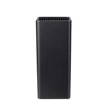 直立式刀架，方形简约厨房刀座（不含刀），保护刀刃 - 整洁家庭厨房的必备品，固定各种刀具并防止磨损