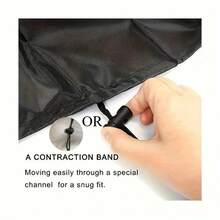 600D Patio Furniture Cover, Heavy Duty Outdoor Furniture Cover, Sofa Set Table & Chair Cover, 137*57*35 Inches,Women's Day,Travel Essentials,Wedding Favours,Y2k,Bedroom,Car Accessories Women,Kitchen Decor,Kitchen Decor,Household Items - Black - View 5