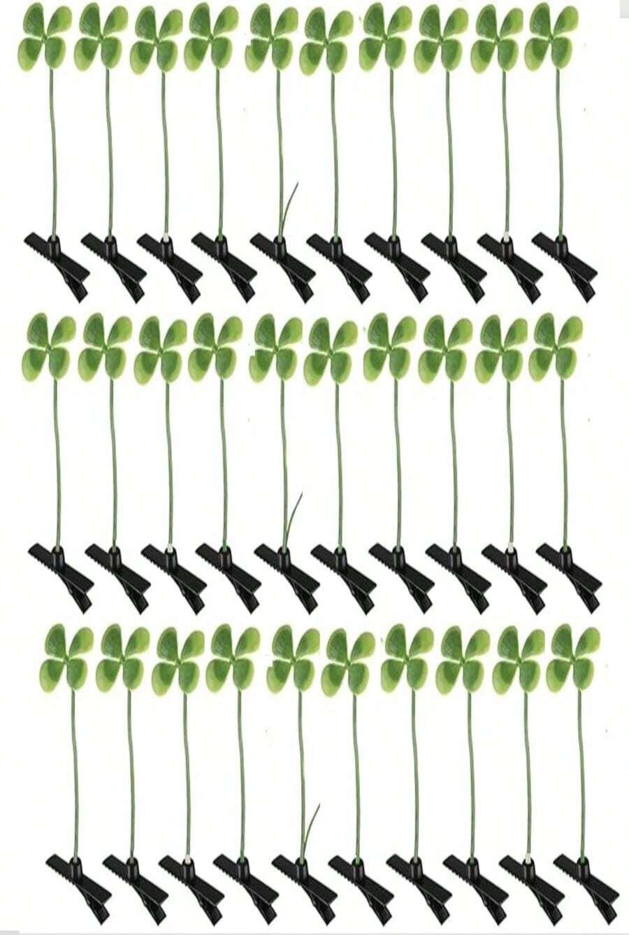 20PC WORDS Word Clips For Hair Word Sprout Pack Black White FunnySprouts Phrases Slang Rave Plur Festival EDM Concert Cute Small Hairpins Headwear Hair Accessories - ColorC - 查看 1