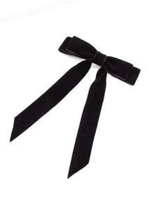 1pc Classic Velvet Bow Hair Clip, Elegant Vintage Style Accessories, Suitable For All Occasions Valentine's Day Valentines,Hair Barrettes, Claw Clips, Hair Slide